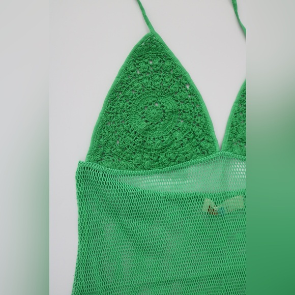 NWOT- Free beach for Free People halter top halter top cover up in size large - Picture 2 of 4